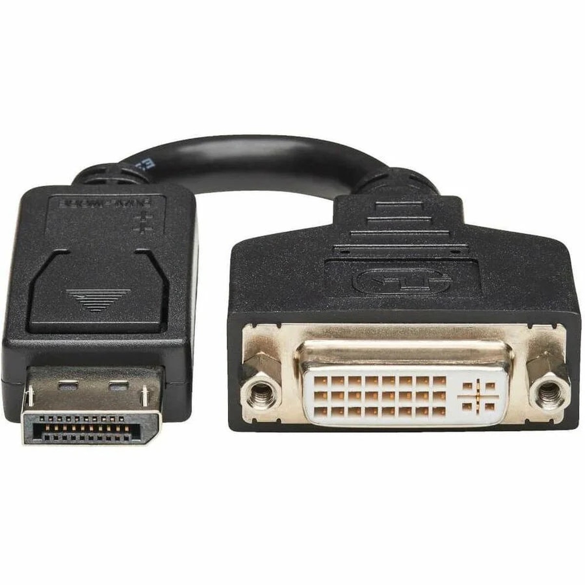 Tripp Lite series DisplayPort to DVI Cable Adapter - 6" A/V Cable - First End: 1 x 20-pin DisplayPort Digital Audio/Video