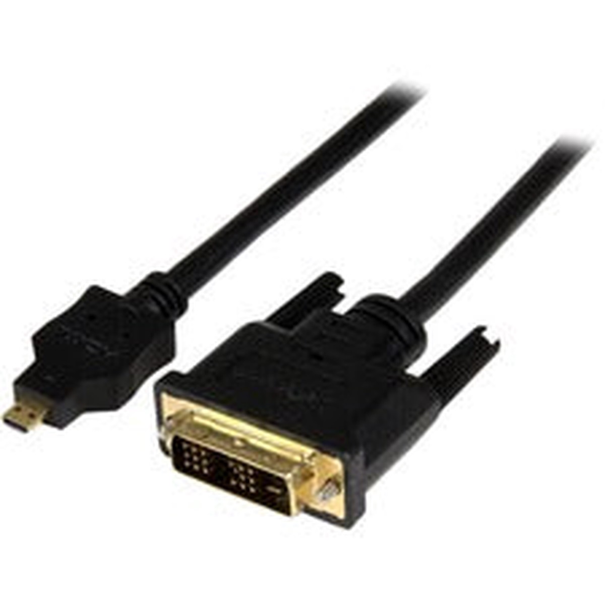 StarTech.com 2m Micro HDMI to DVI-D Cable - First End: 1 x 19-pin Micro HDMI Type D Digita - 1 Each