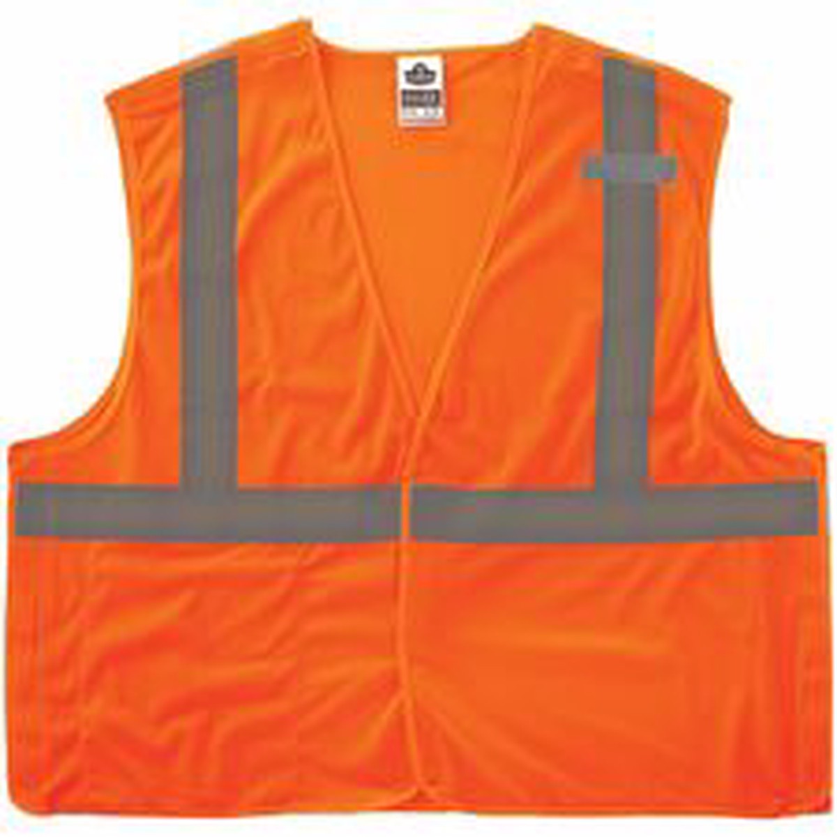 Ergodyne GloWear 8215BA Breakaway Mesh Vests - 4-Xtra Large - 1 Pocket(s) - Polyester Mesh - Orange - 1 Each