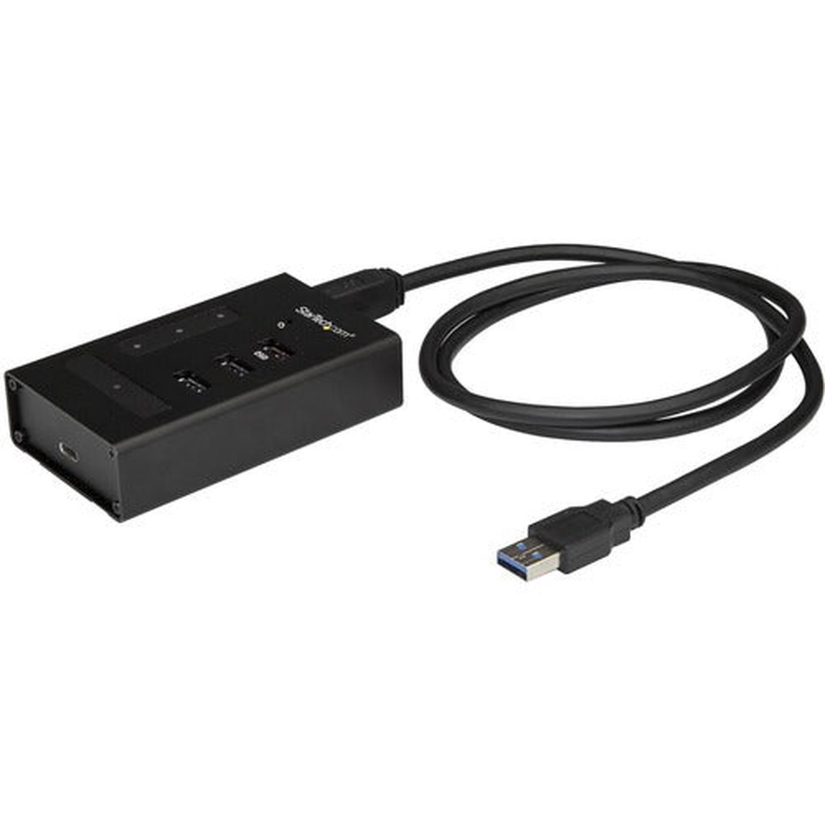 StarTech.com 4-Port USB Hub - Metal - USB-A to 3x USB-A and 1x USB-C - USB 3.0 - USB 3.2 Gen 1 - Desktop - 4 USB Port(s) - Mac, PC, Linux, iPadOS, ChromeOS